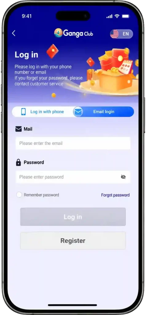 Ganga Club Login