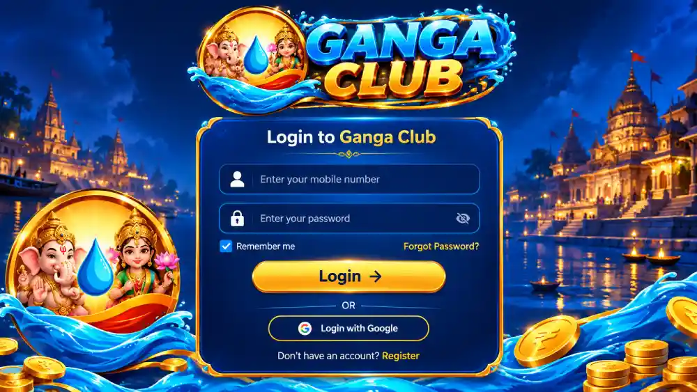 ganga club login game